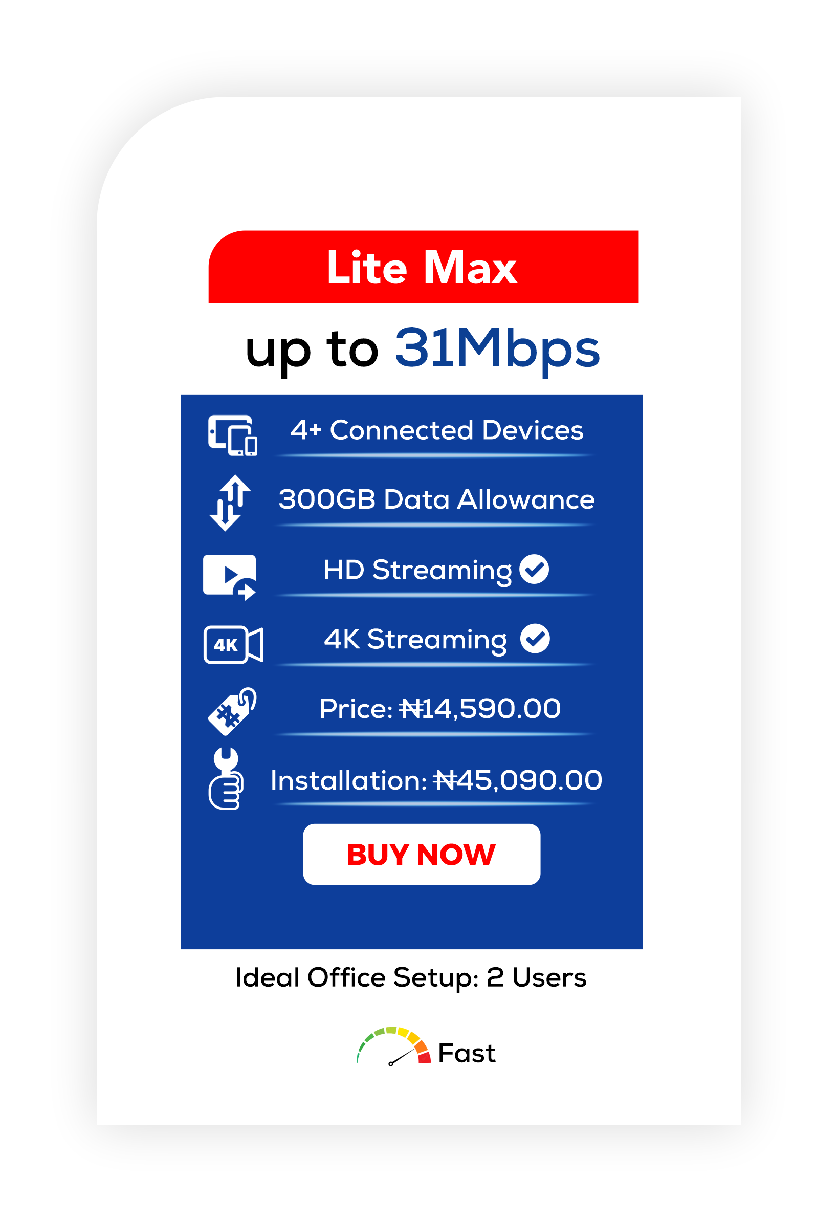 Lagos Business Plan - FiberOne Broadband