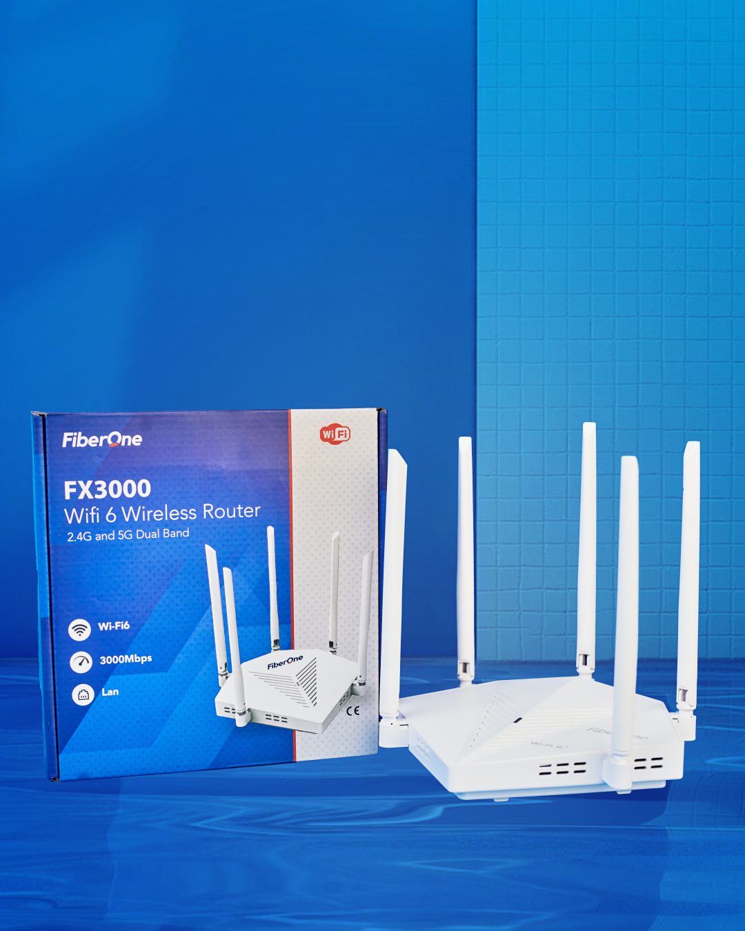 FX3000 WiFi 6 Router