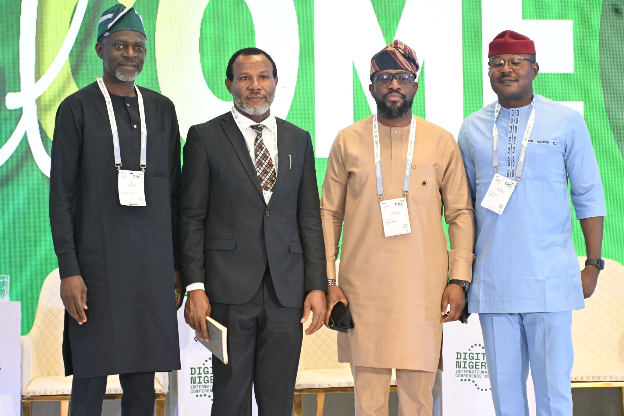 Yinka Isioye with Industry Leaders